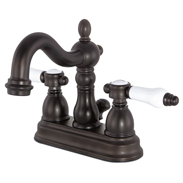 4" Centerset Bathroom Faucet, Oil Rubbed Bronze